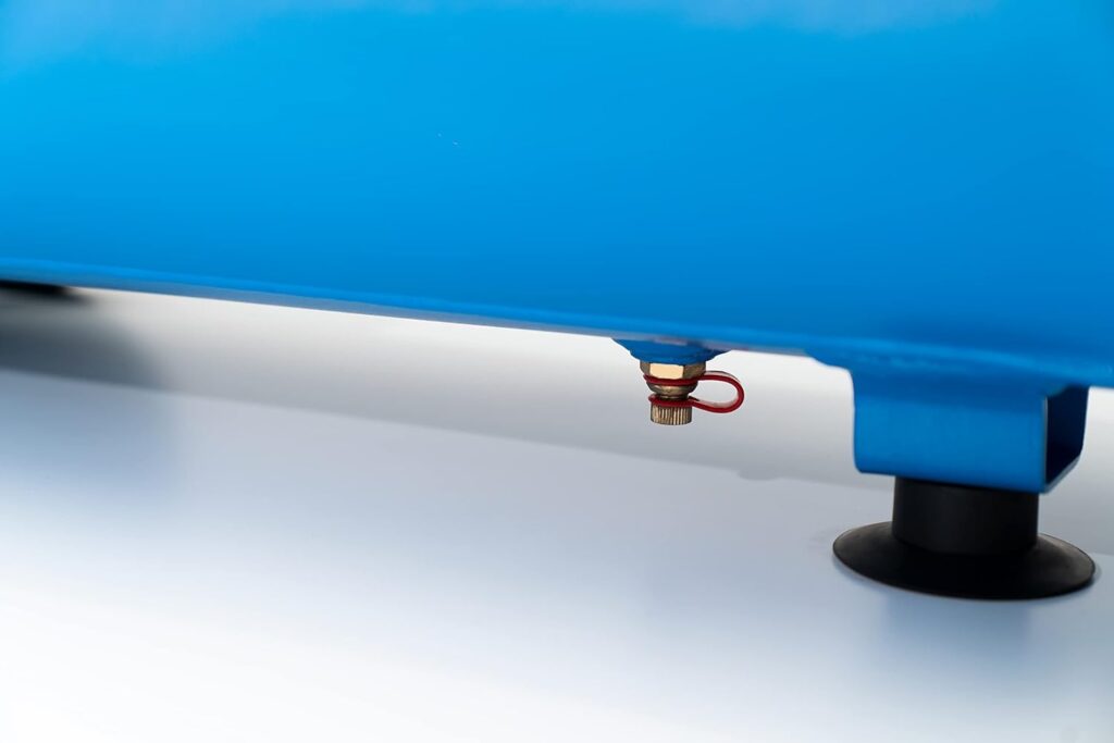 Compresor Abac 50l 1HP valvula conectora compresordeairelectrico.com