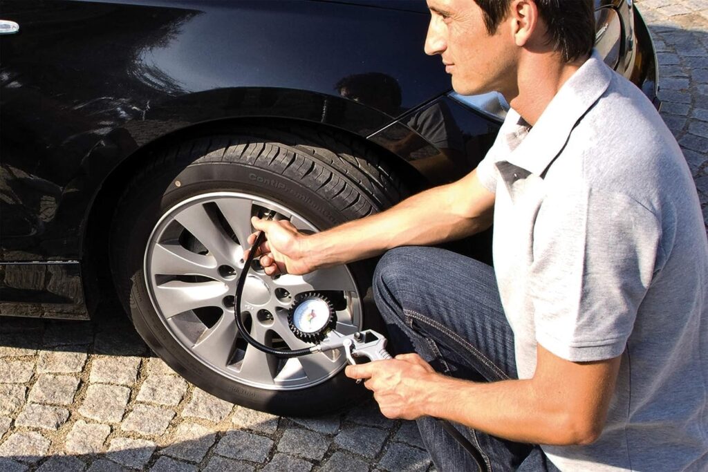 Compresor Heinhell 24 litros inflar neumaticos compresordeaireelectrico.com