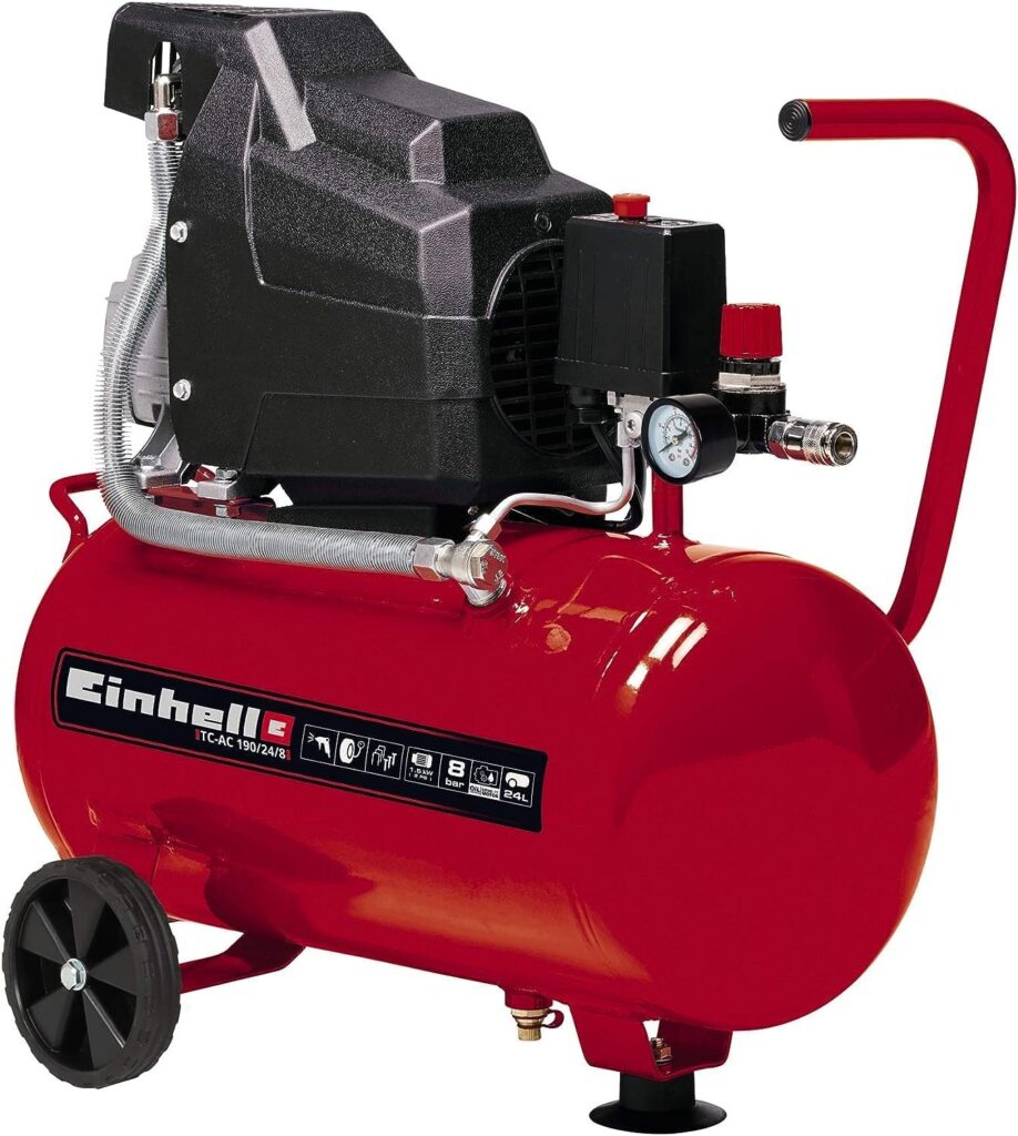 Compresor Heinhell 24 litros modelo compresordeaireelectrico.com