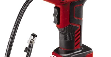 Einhell Compresor de coche con batería CE-CC 18 Li-Solo Power X-Change compresordeairelectrico.com
